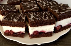 Czekoladowo-wiśniowa kostka szwarcwaldzka - 3975323E 02A7 4370 A6BB B80691BC9225