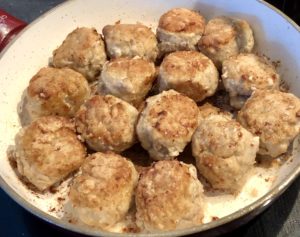 Pulpeciki z indyka smażone na patelni