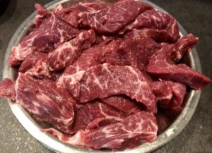 Przygotowanie wołowiny do strogonowa