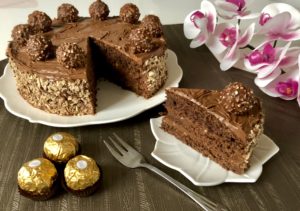tort ferrero rocher