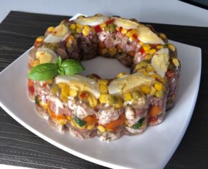 Galart drobiowo-wieprzowy z warzywami i jajkiem - 124F75D5 7A05 4F12 BC92 0775E4CF43D5