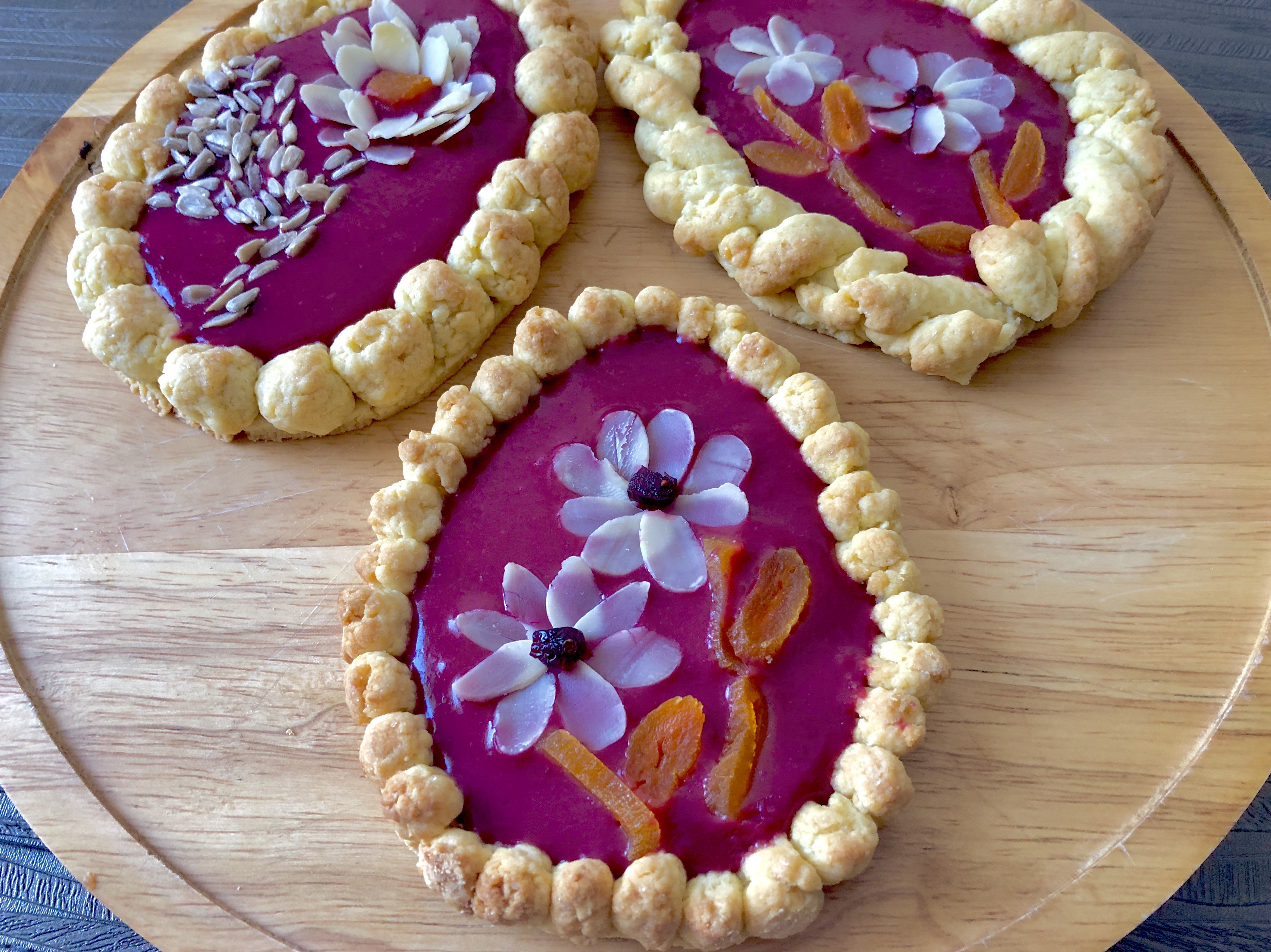 przepis na mazurki z malinami