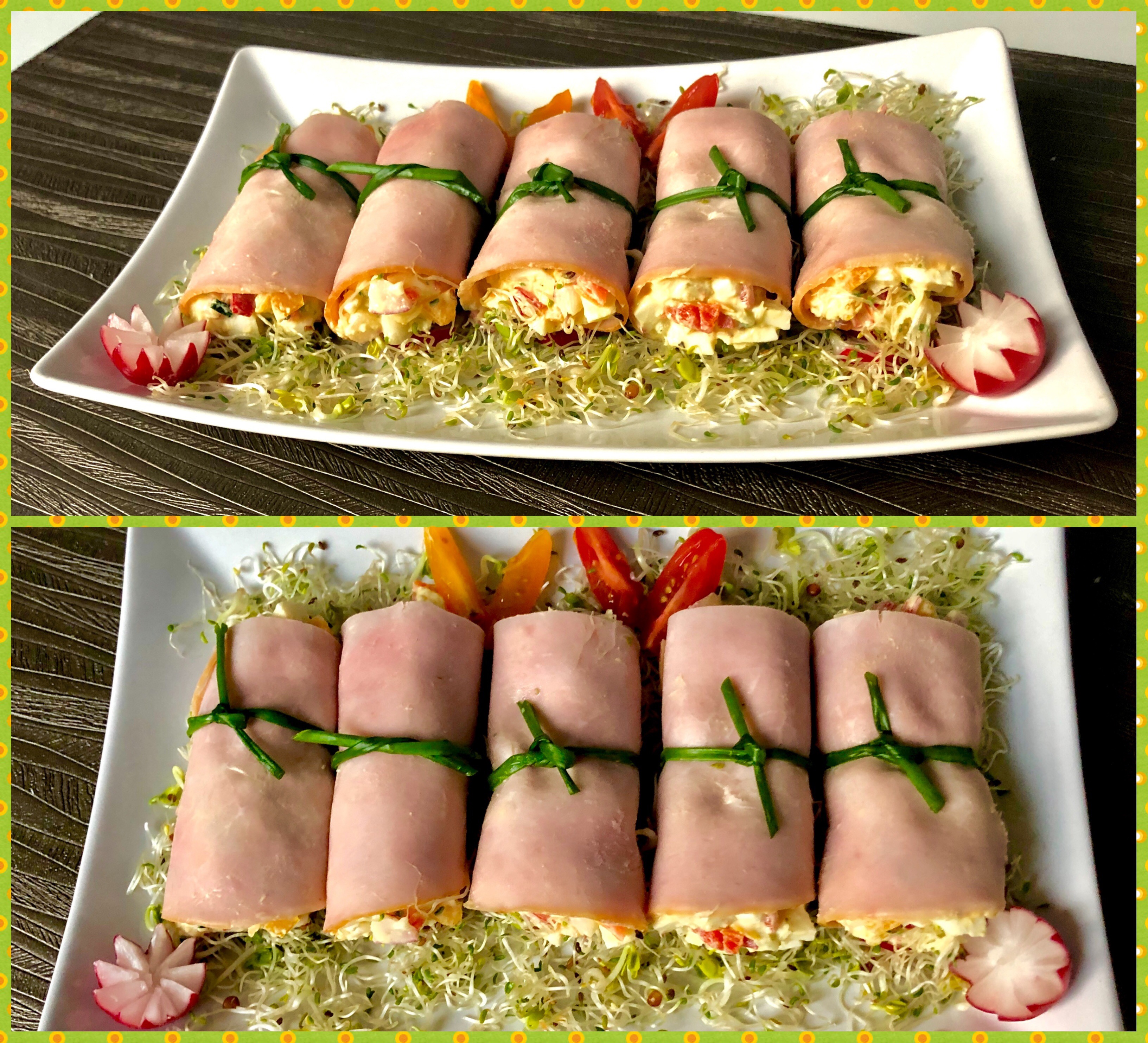 Wielkanocne rollsy z szynką i sałatką jajeczną - 73D8B3F7 8FFA 4687 9779 04EA79D48A09