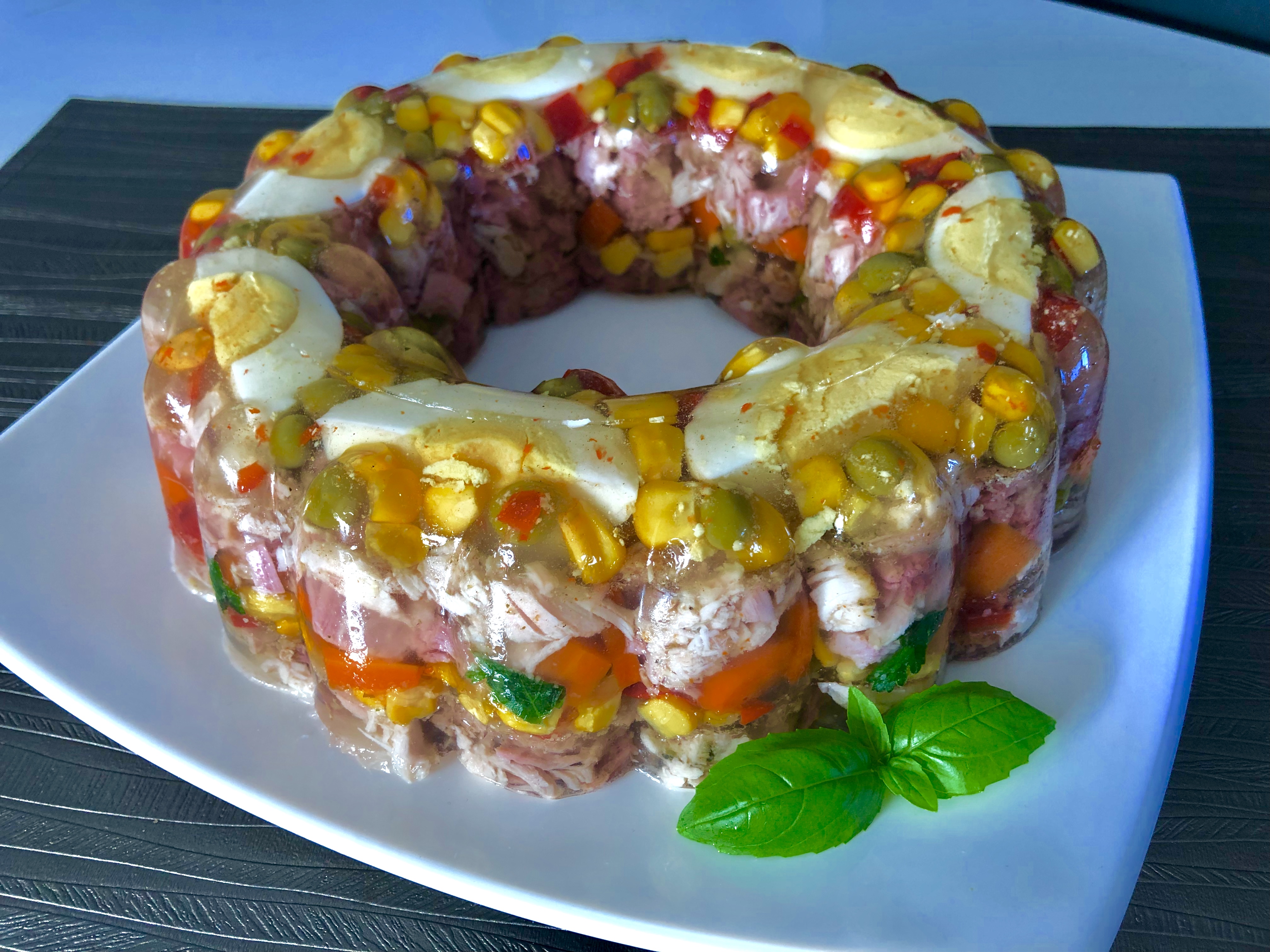 Galart drobiowo-wieprzowy z warzywami i jajkiem - 9AE53343 88BC 4C24 9DE0 54086188BDE0