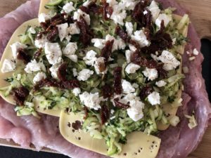 Rolada z indyka faszerowana cukinią, suszonymi pomidorami i serem feta - C9AC3F89 BD47 4DF5 9F79 6439A4A31355