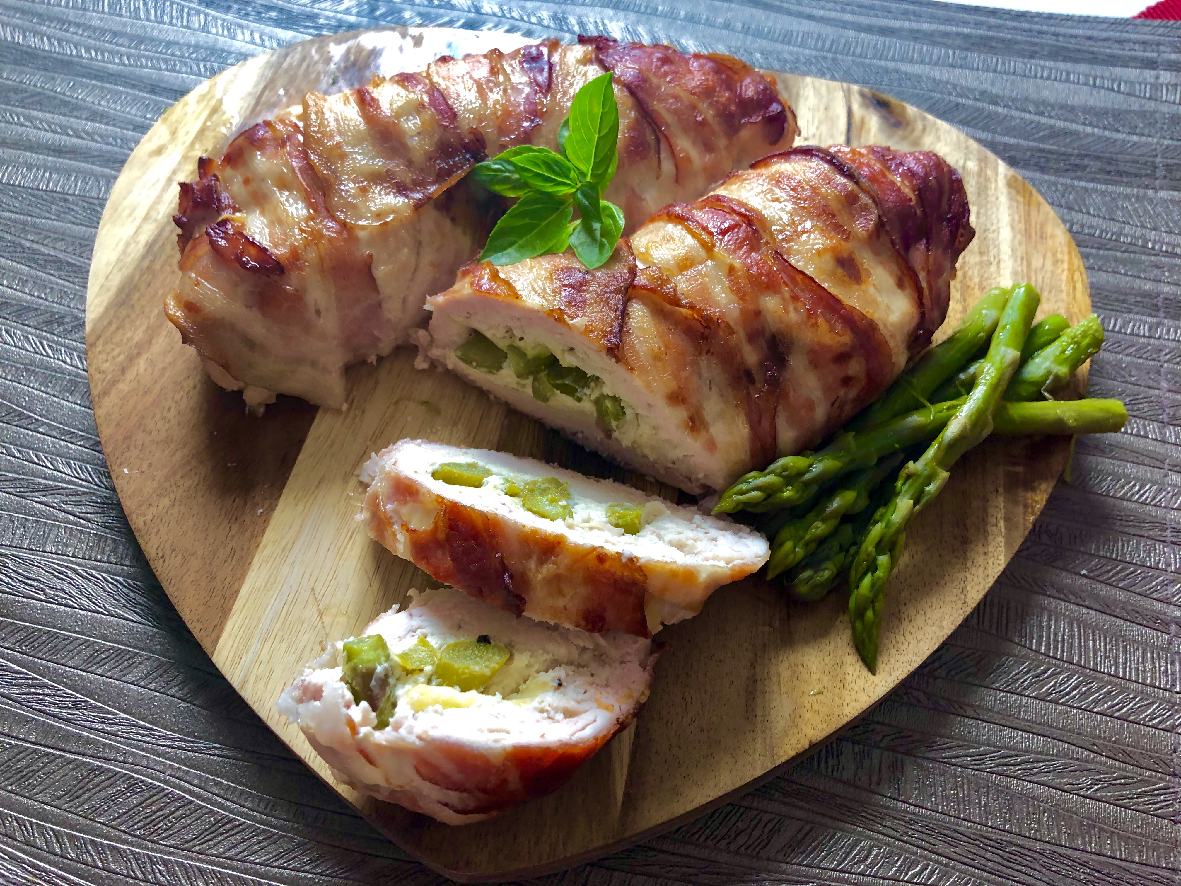 Filety ze szparagami zapiekane w bekonie - 36FE9A11 7E25 4CF4 8B80 67D5B79FCE74