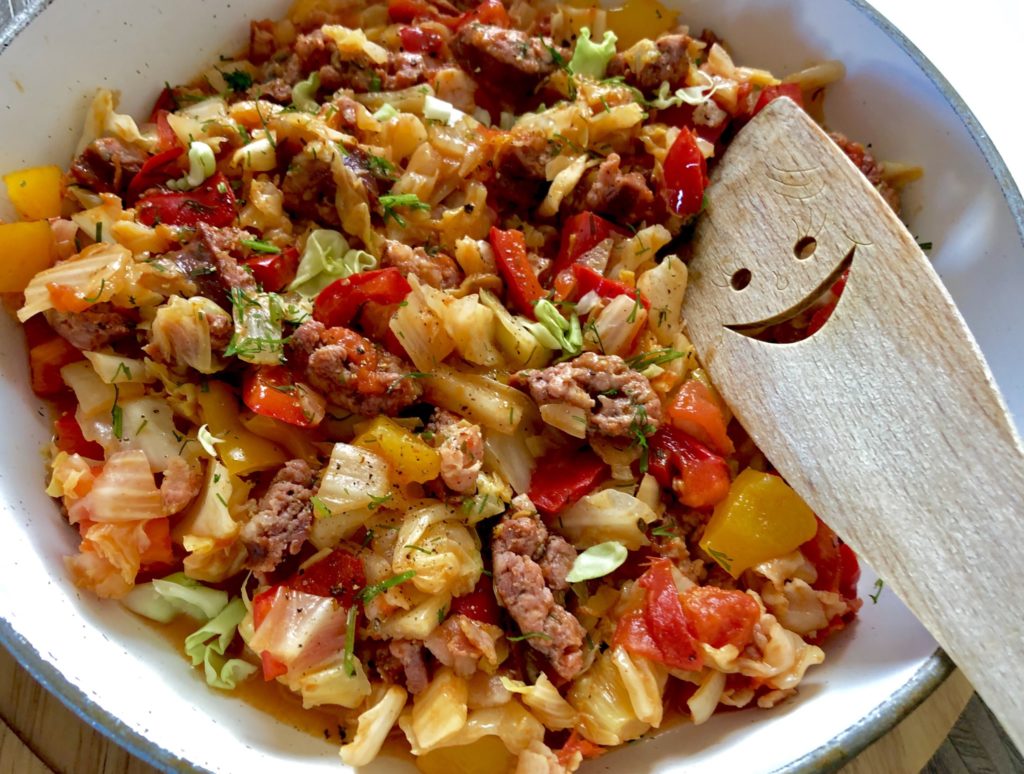 Młoda kapusta po węgiersku