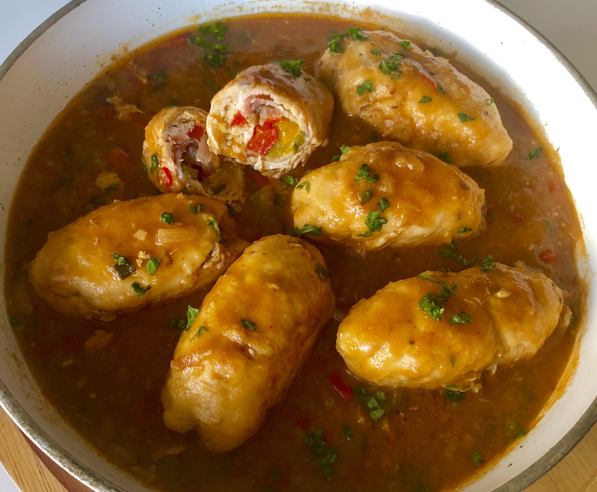 Roladki drobiowo-warzywne z bekonem - 1069534D 5CE1 4F1C A878 B33992DC9504