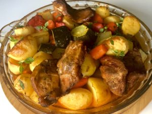 Karkówka z warzywami pieczona w rękawie - 149319DB 1056 456B AC44 77090252DDEF