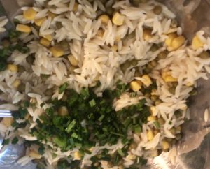 Sałatka Orzo - z makaronem, szynką i warzywami - 20309A82 B430 4331 8A0C 4772147869EA