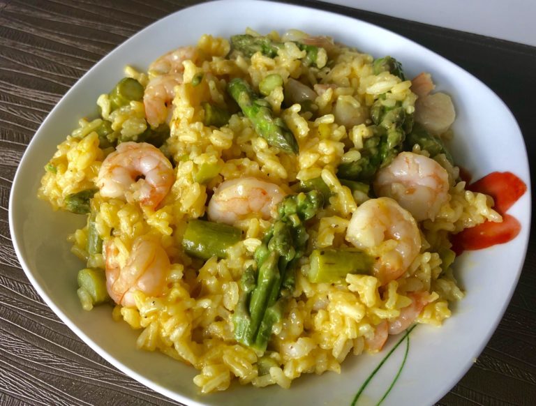 Risotto z krewetkami i szparagami - 5B8F1E3C B900 4A20 956B 847DDF0F9F9F