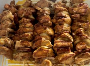 grillowane szaszłyki drobiowe barbecue