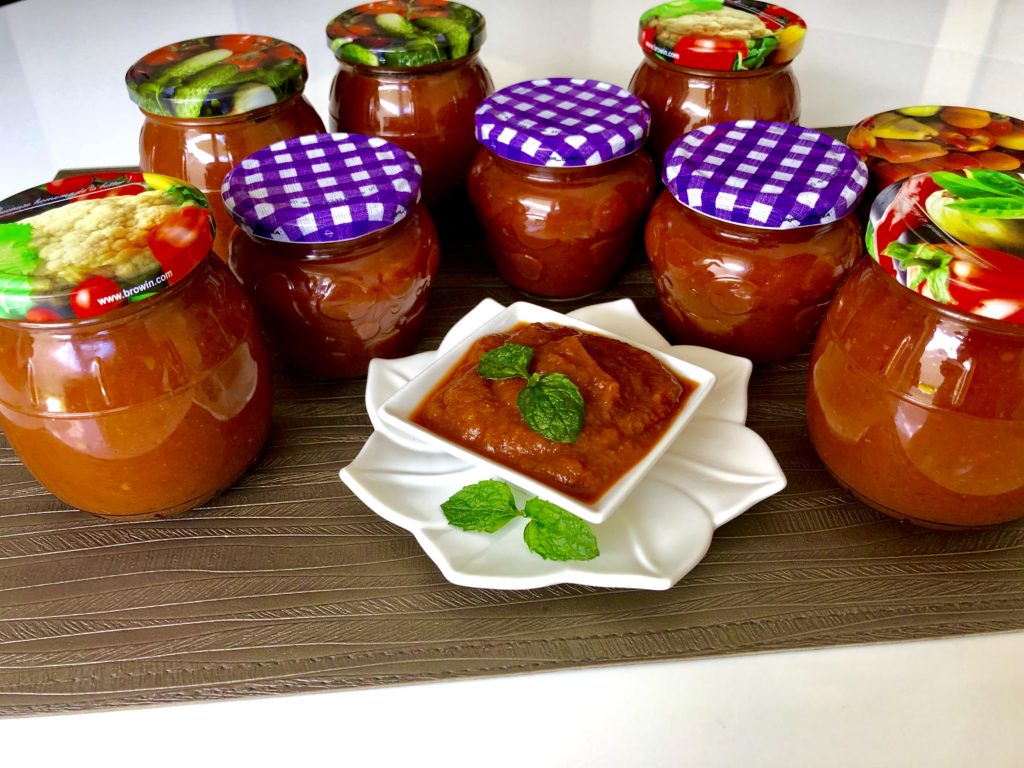 Słodko-kwaśny sos z cukinii