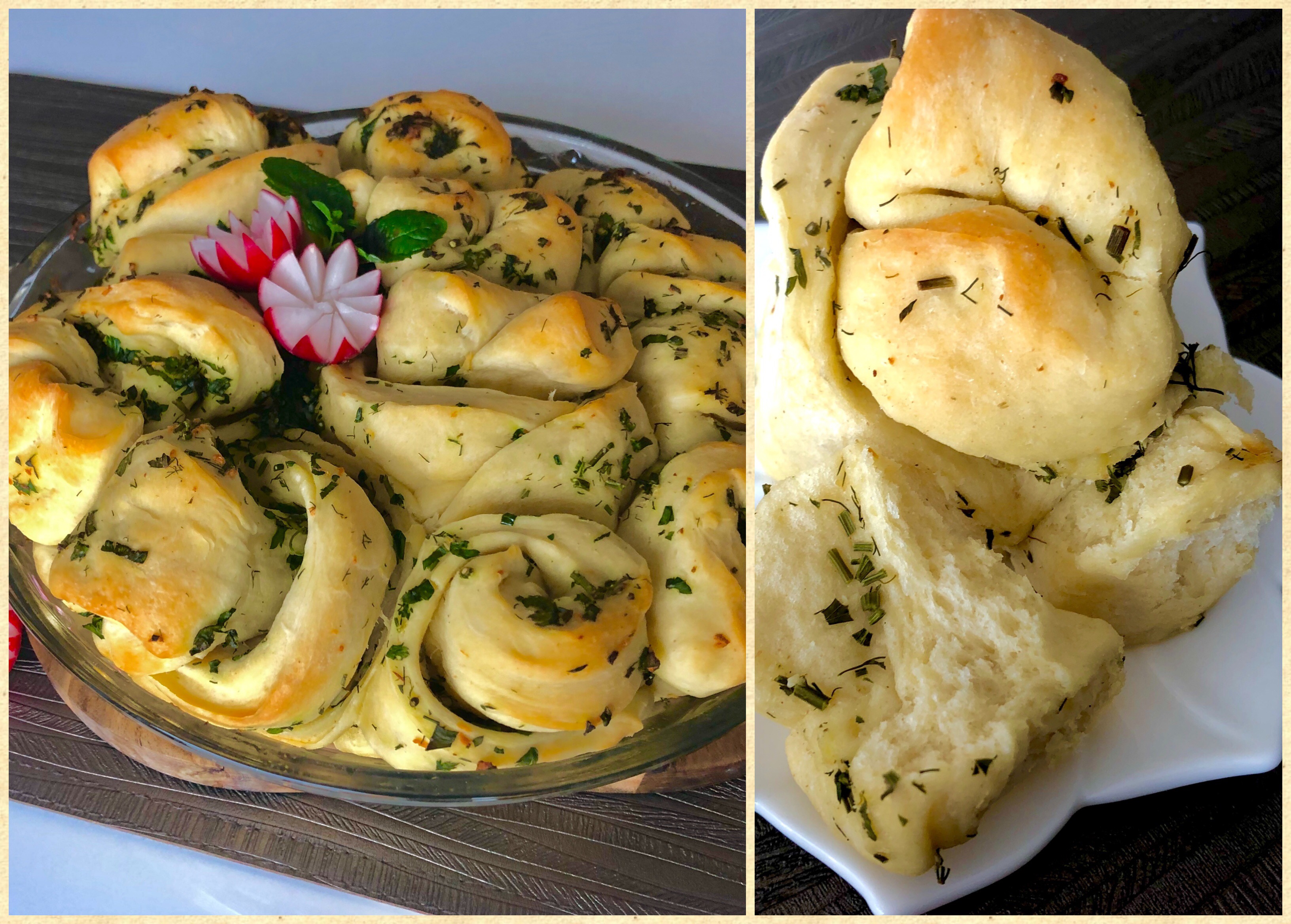 Odrywane bułeczki czosnkowo-ziołowe - 7CF11771 9EB0 44CC 9F8B B8E2C4AD59C7