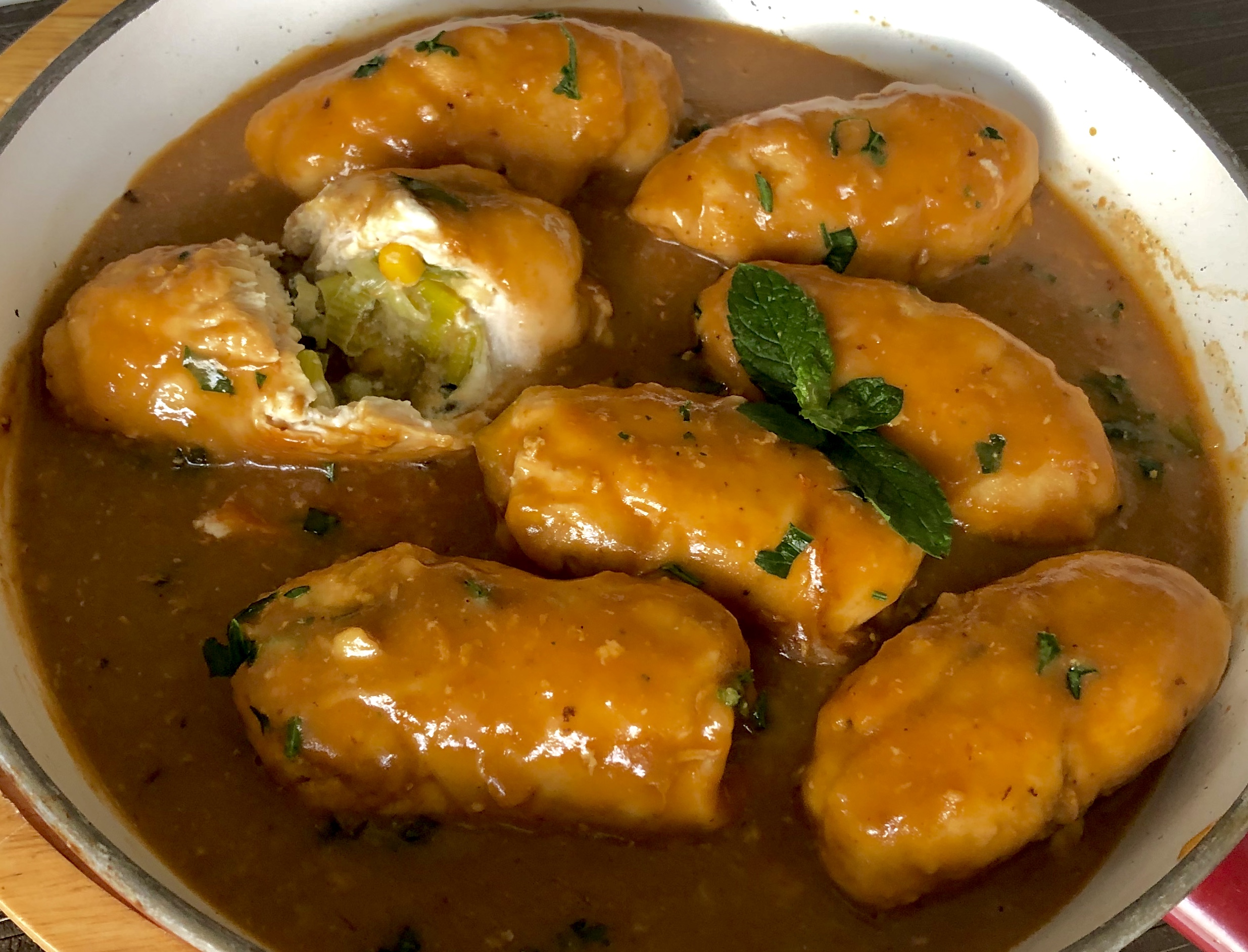 Roladki drobiowe z kremowym nadzieniem porowym - 8E3E183B B17D 4A85 B1CD 45BAFC91D4C0