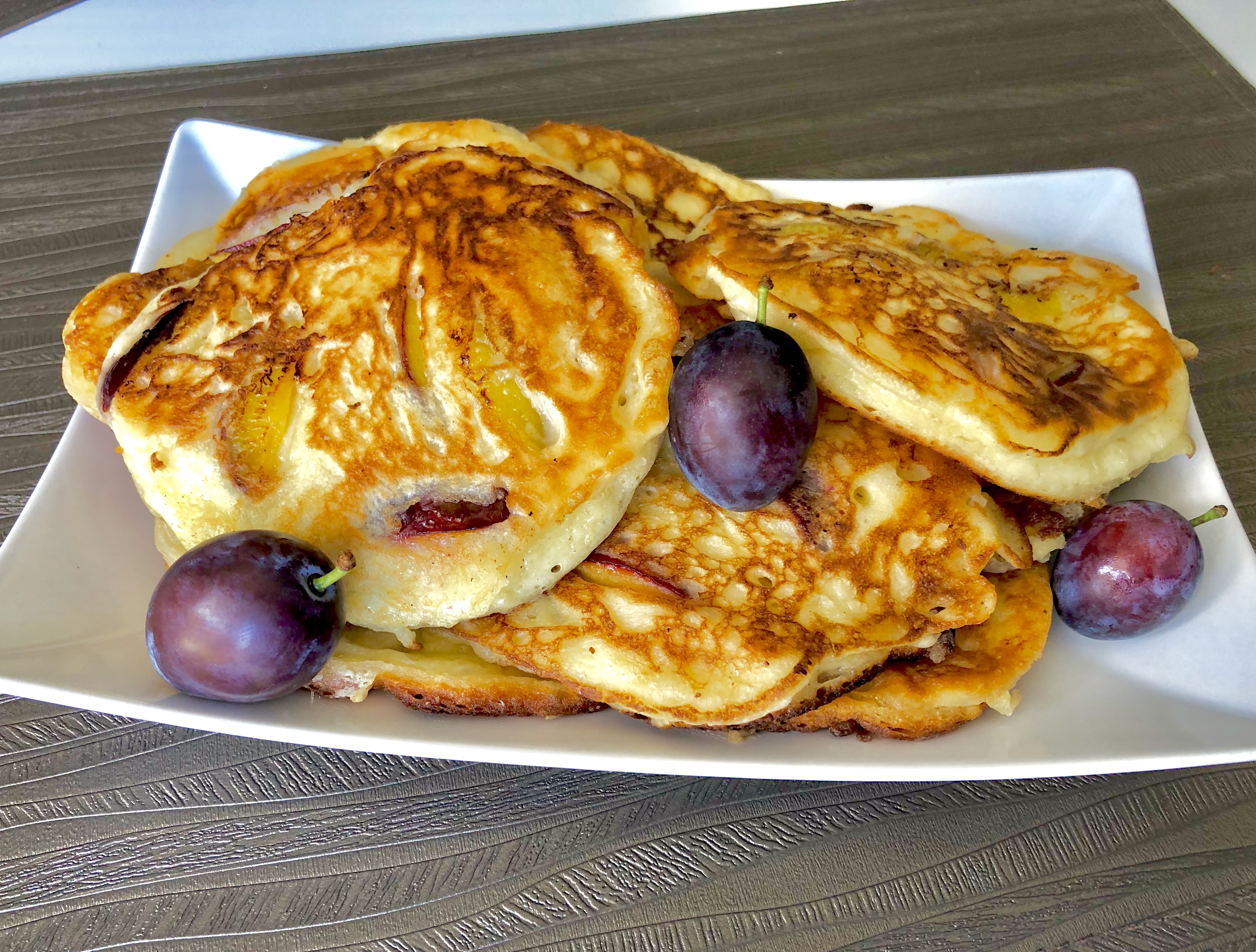 Racuszki na jogurcie ze śliwkami - 7E2CB650 66DA 4164 8D5F F537ED88DA0A