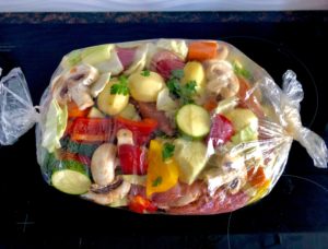 Łopatka wieprzowa pieczona z warzywami - bez tłuszczu - 8FA80681 B711 4772 8F5D CEC229129E44