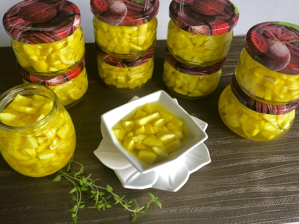 Ananaski z cukinii ;)