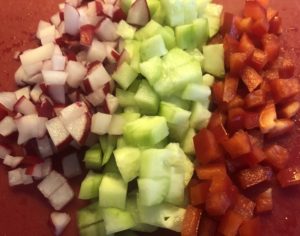 Koreczki z tortilli z serkiem szynką i warzywami - 0A5A4781 50A4 4525 8AAF 995ED716DC7A