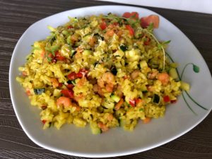 Ziołowe risotto z warzywami i krewetkami - 26F80895 69E7 4456 8599 8570EDD12238