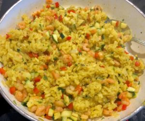 Ziołowe risotto z warzywami i krewetkami - 44528EFB 1F30 4462 AEFA A7238D7C2F5A