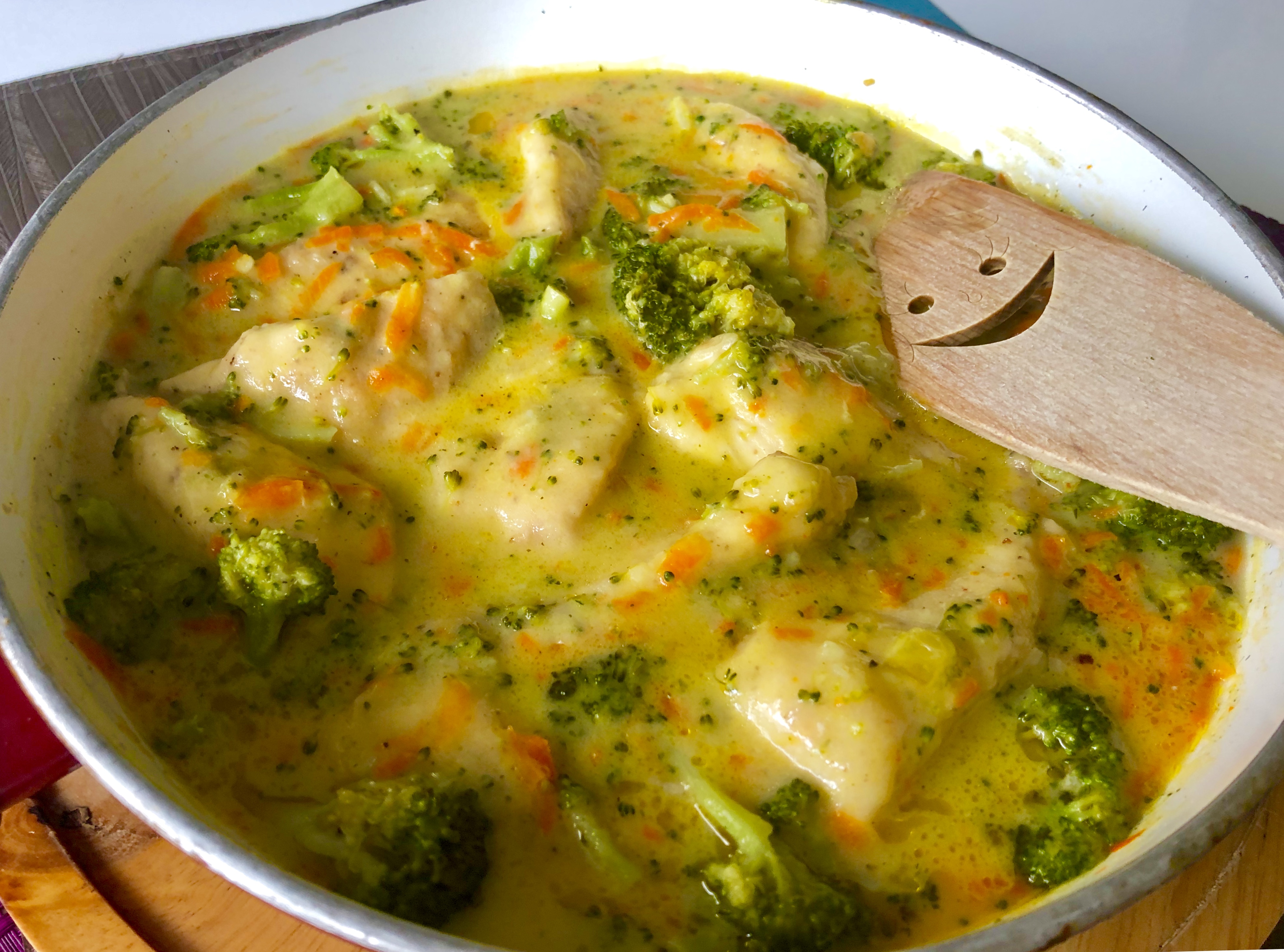 Fileciki z kurczaka w sosie serowo-brokulowym - 9D8F4FAA 5EC3 45C5 8D83 5DED73FA96C5