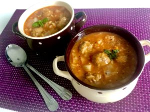 Zupa gołąbkowa z klopsikami - A4AA2348 D6A6 4B66 B2FE B8D7035A14D2