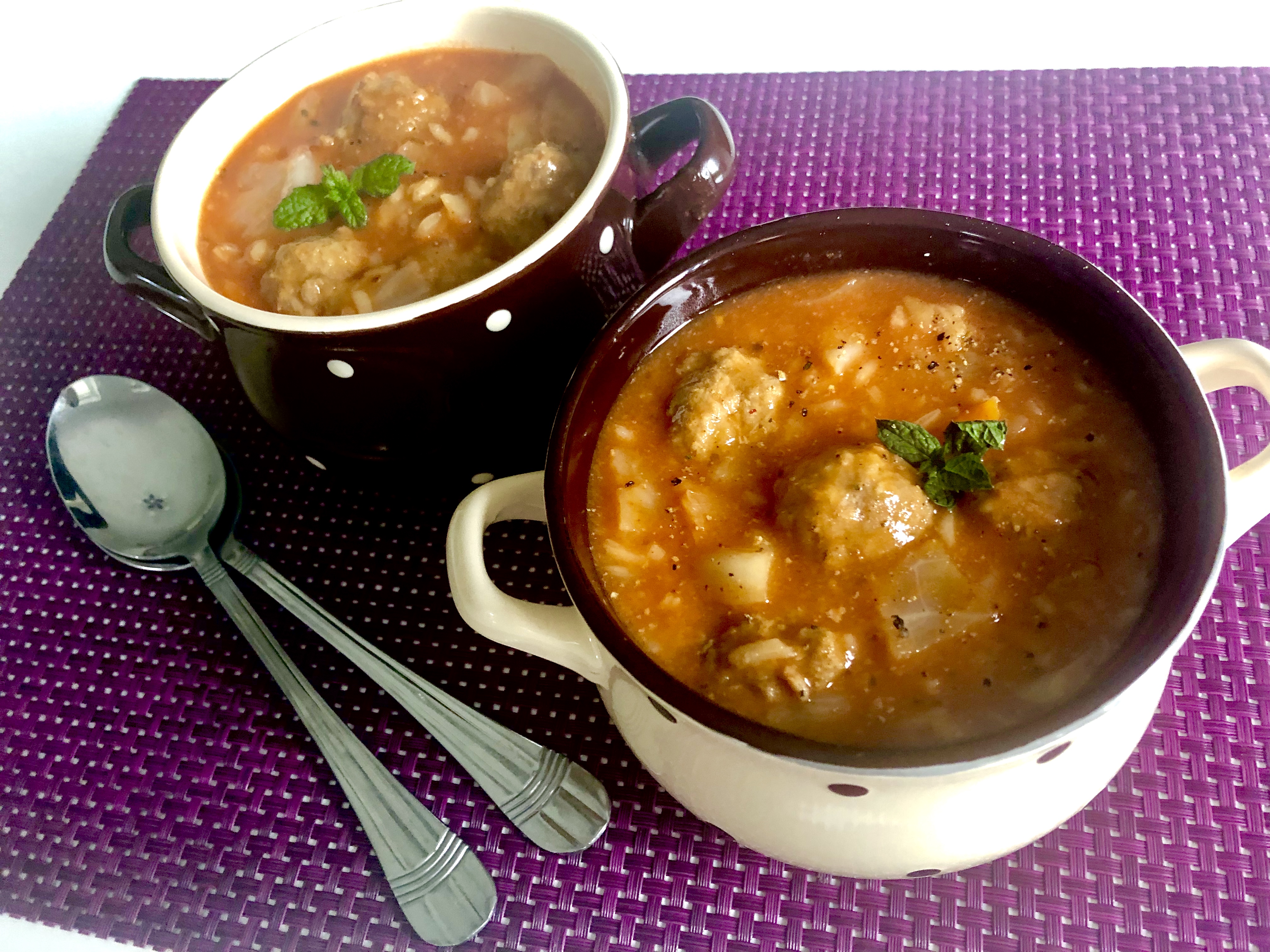 Zupa gołąbkowa z klopsikami - A4AA2348 D6A6 4B66 B2FE B8D7035A14D2