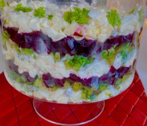 Warstwowa sałatka śledziowa - FAB0BDB4 B11D 4363 802B 5326A39850F6