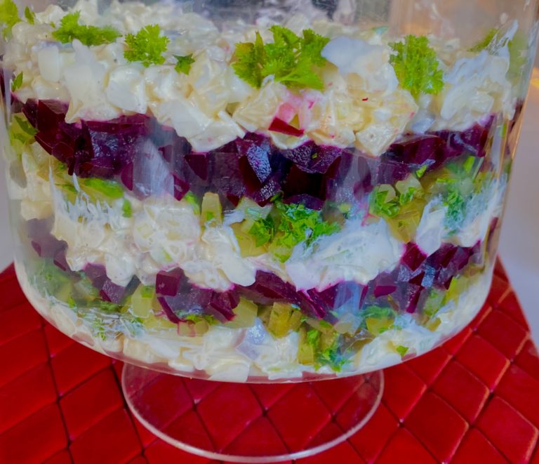 Warstwowa sałatka śledziowa - FAB0BDB4 B11D 4363 802B 5326A39850F6