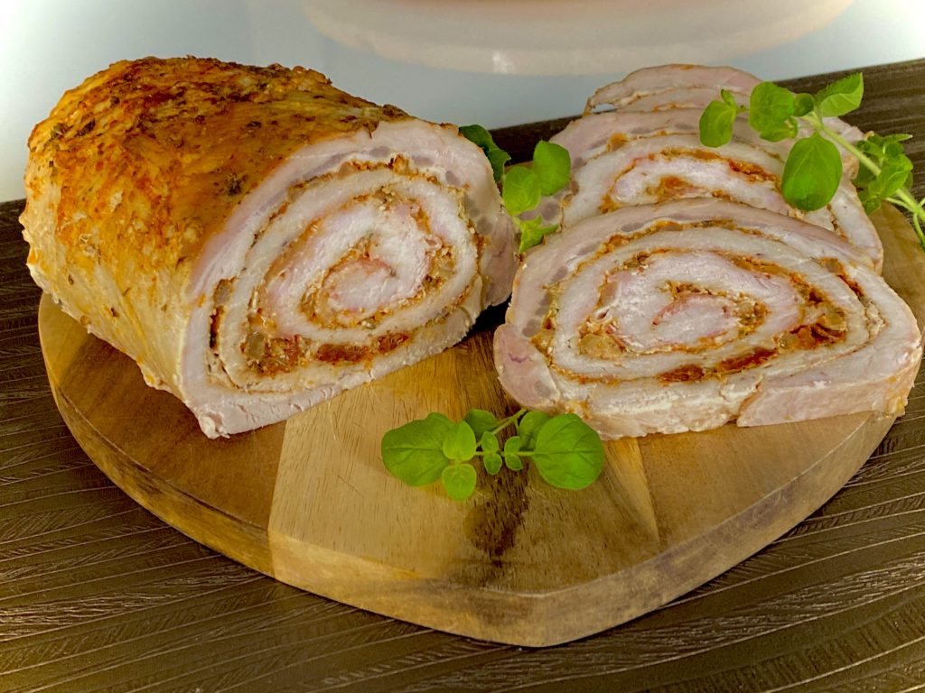 Pieczona rolada ze schabu