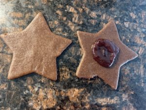 pierniczki drożdżowe nadziewane powidłami