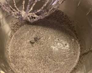 miksowanie masy na ciasto makowe