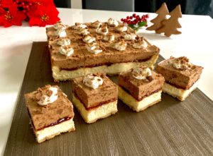 Sernik z musem czekoladowym