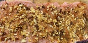 Rozłożenie farszu na schab