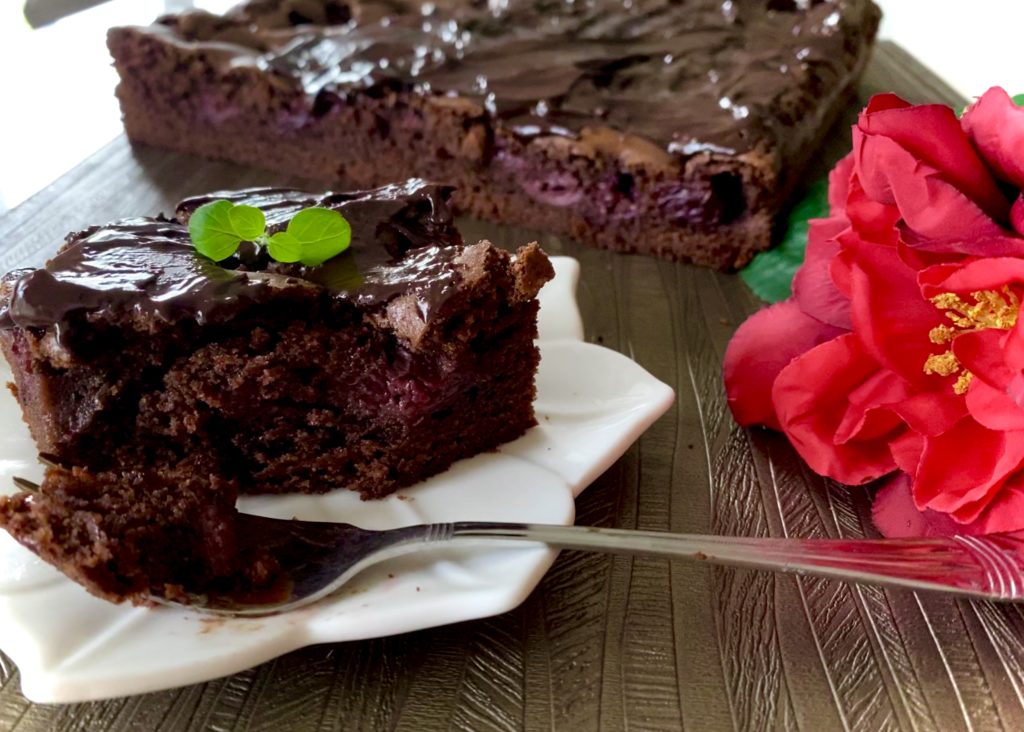 Brownie z wiśniami