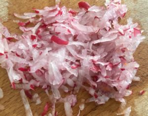 Rzodkiewka starta do surówki