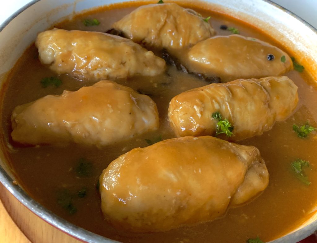 Roladki drobiowe po meksykańsku