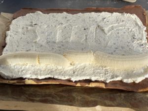 Rolada żyrafa z bananami i czekoladą - A4CD0AD7 3E5C 44FC 8642 C431B90A04B1