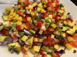 Gotowy farsz warzywny do roladki po meksykańsku