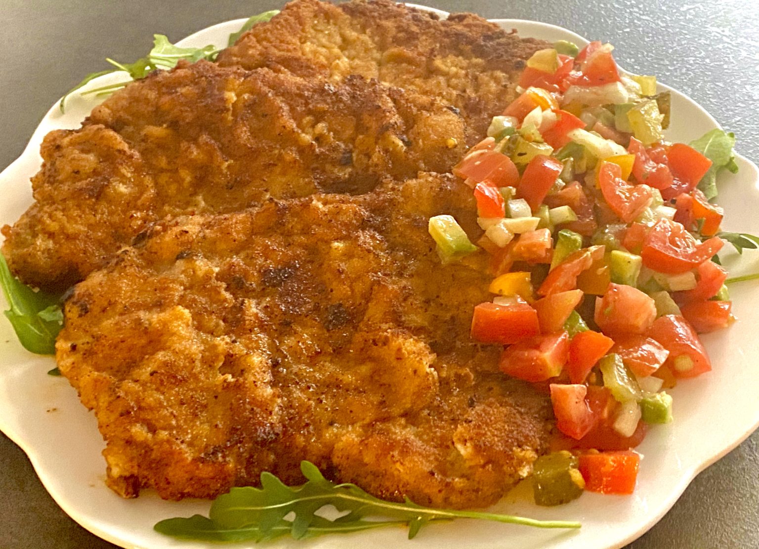 kotlety z salsą warzywną