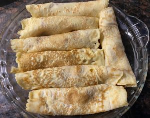 meksykańskie naleśniki zapiekane