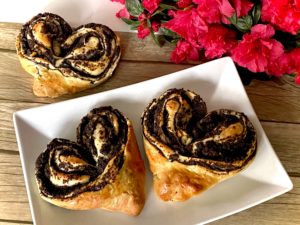 Walentynkowe serca makowe