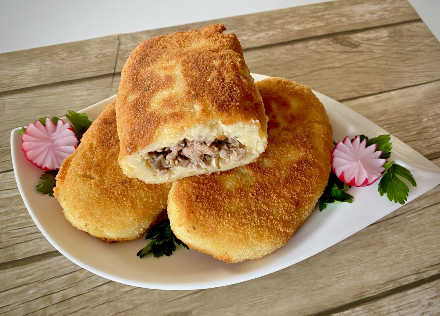 klopsy z ziemniaków w chrupiącej panierce