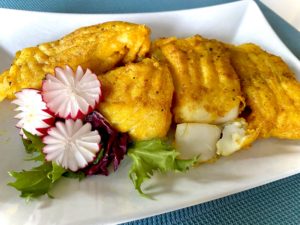 Ryba w chrupiącej panierce curry