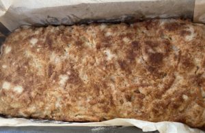 pieczenie ciasta jabłecznik sypany w piekarniku