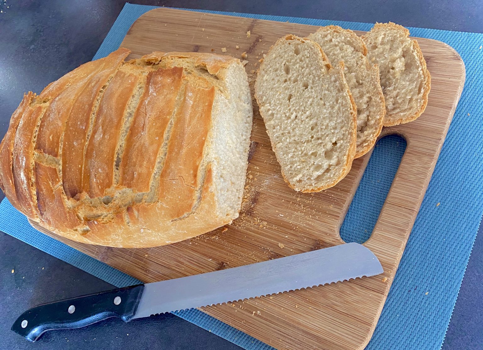 Domowy chleb z garnka - F3BB5755 6D5F 4600 B376 B185CE2452FE