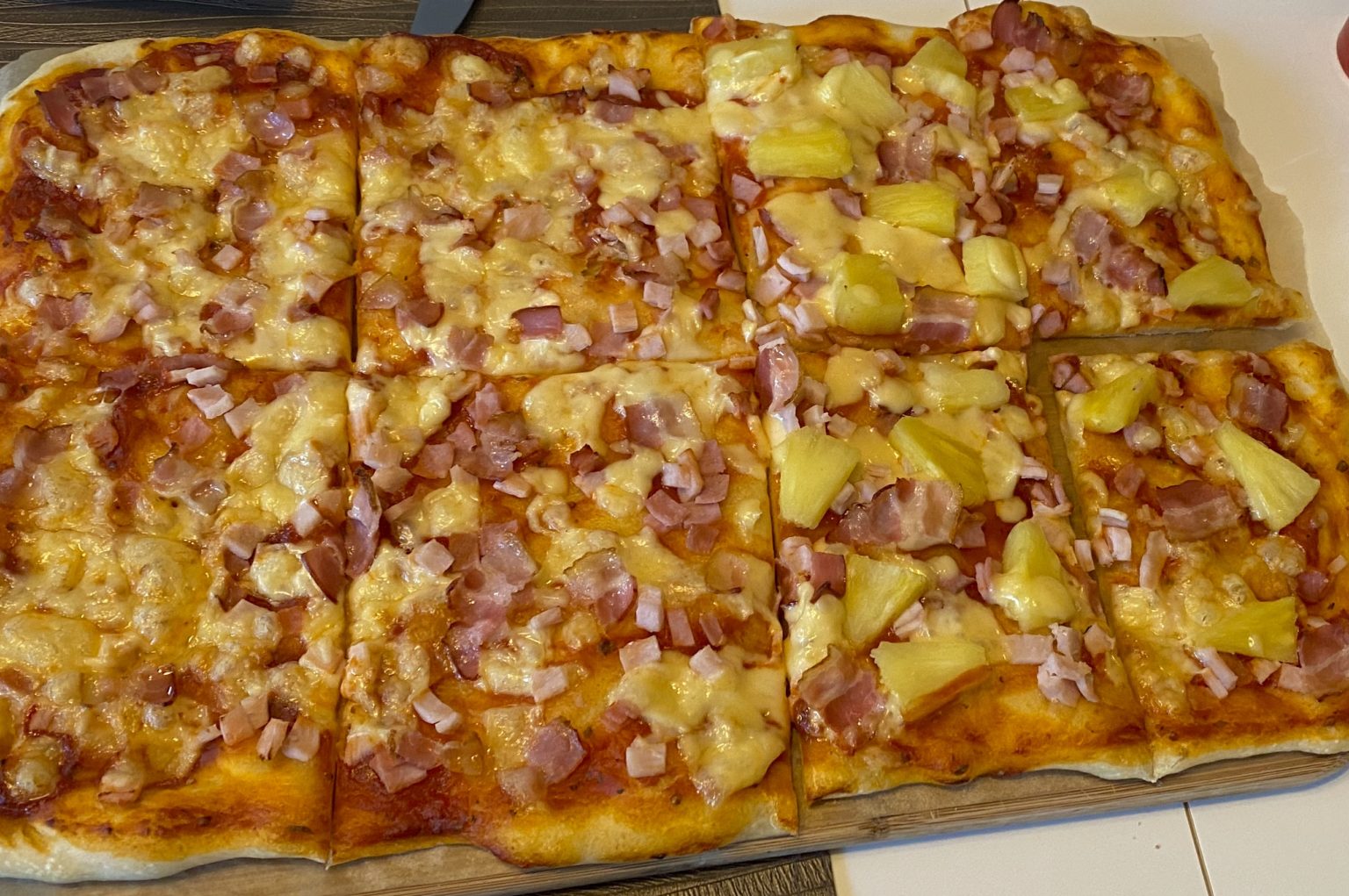 pyszna pizza na suchych drożdżach