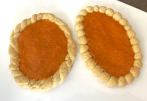 Mazurki pomarańczowe z białą czekoladą - 43305F48 EA24 4577 8242 F57B48FBE4DA