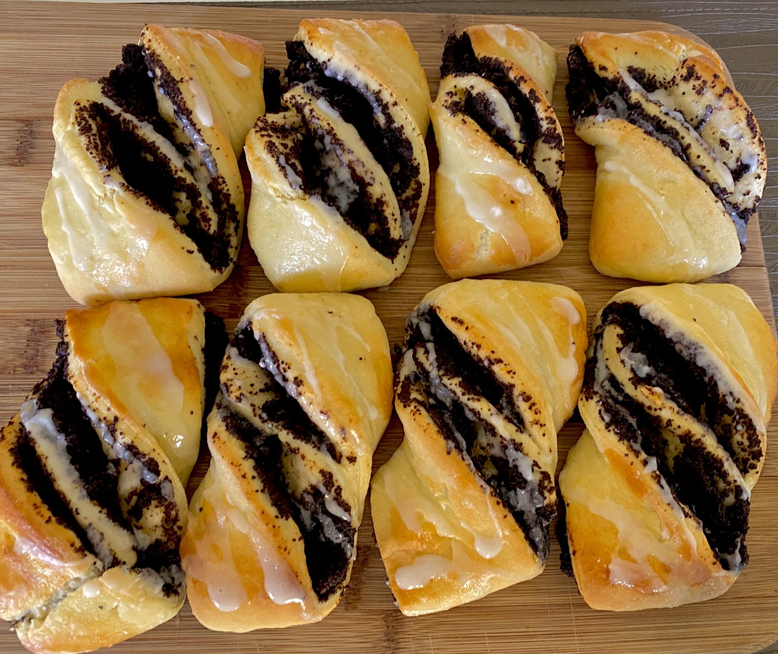 domowe drożdżówki z makiem